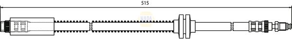 Napa NBH1209 Brake Hose - 1