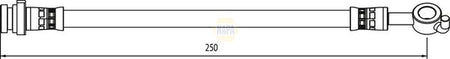 Napa NBH1215 Brake Hose - 1