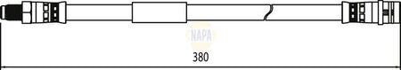 Napa NBH1216 Brake Hose - 1