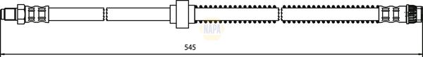 Napa NBH1217 Brake Hose - 1