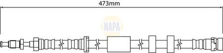 Napa NBH1219 Brake Hose - 1