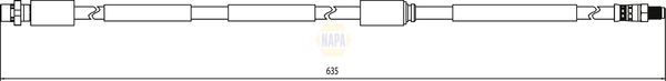Napa NBH1231 Brake Hose - 1