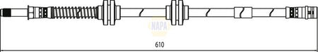 Napa NBH1234 Brake Hose - 1