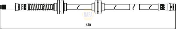 Napa NBH1234 Brake Hose - 1