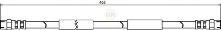Napa NBH1235 Brake Hose - 1