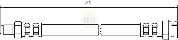 Napa NBH1242 Brake Hose - 1