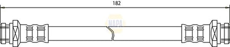 Napa NBH1251 Brake Hose - 1