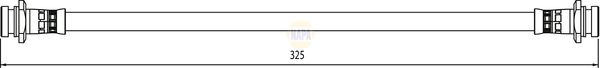 Napa NBH1252 Brake Hose - 1