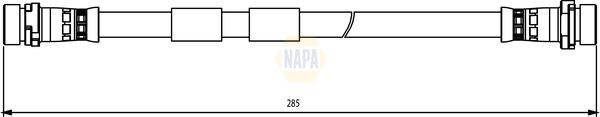 Napa NBH1256 Brake Hose - 1