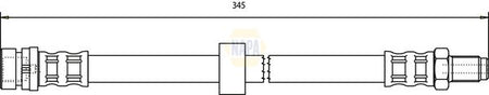 Napa NBH1259 Brake Hose - 1