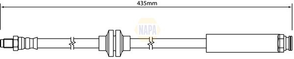 Napa NBH1270 Brake Hose - 1