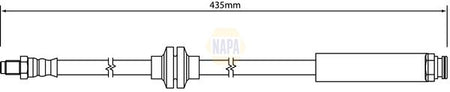 Napa NBH1270 Brake Hose - 1