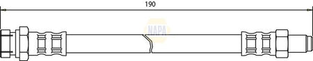 Napa NBH1271 Brake Hose - 1