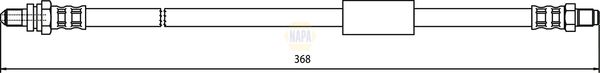 Napa NBH1283 Brake Hose - 1