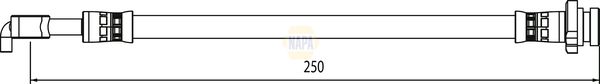 Napa NBH1290 Brake Hose - 1