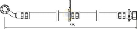 Napa NBH1295 Brake Hose - 1