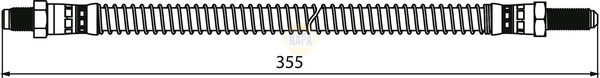 Napa NBH1300 Brake Hose - 1