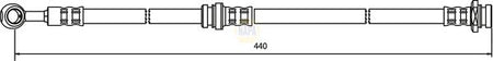Napa NBH1305 Brake Hose - 1