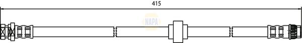 Napa NBH1308 Brake Hose - 1