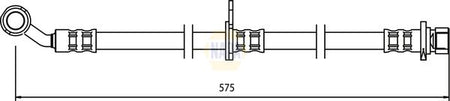 Napa NBH1314 Brake Hose - 1