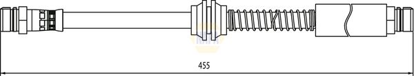 Napa NBH1315 Brake Hose - 1