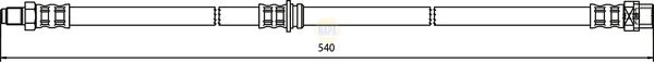 Napa NBH1317 Brake Hose - 1
