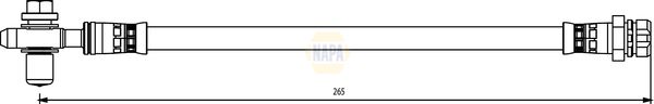 Napa NBH1320 Brake Hose - 1