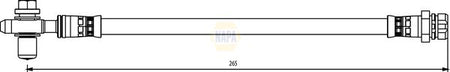 Napa NBH1320 Brake Hose - 1