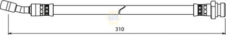Napa NBH1322 Brake Hose - 1