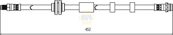 Napa NBH1339 Brake Hose - 1