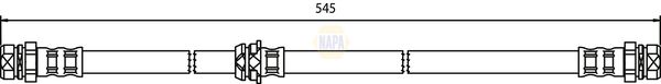 Napa NBH1375 Brake Hose - 1