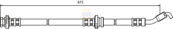Napa NBH1395 Brake Hose - 1