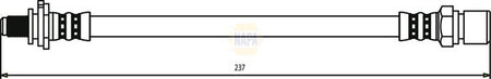 Napa NBH1412 Brake Hose - 1