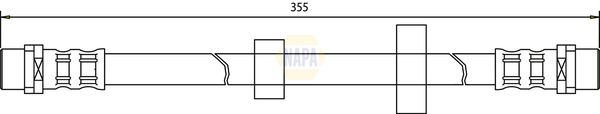 Napa NBH1426 Brake Hose - 1