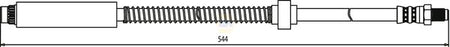 Napa NBH1428 Brake Hose - 1