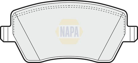 Napa NBP1001 Brake Pad Set, disc brake - 1
