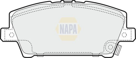 Napa NBP1011 Brake Pad Set, disc brake - 1
