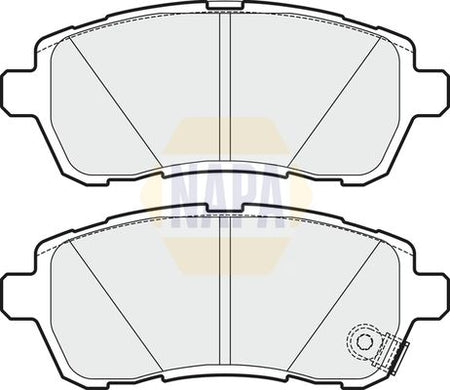 Napa NBP1013 Brake Pad Set, disc brake - 1