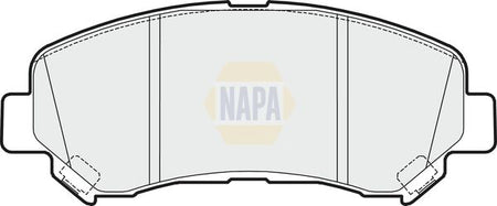 Napa NBP1034 Brake Pad Set, disc brake - 1