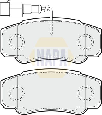 Napa NBP1040 Brake Pad Set, disc brake - 1