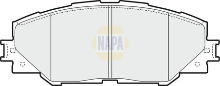 Napa NBP1048 Brake Pad Set, disc brake - 1