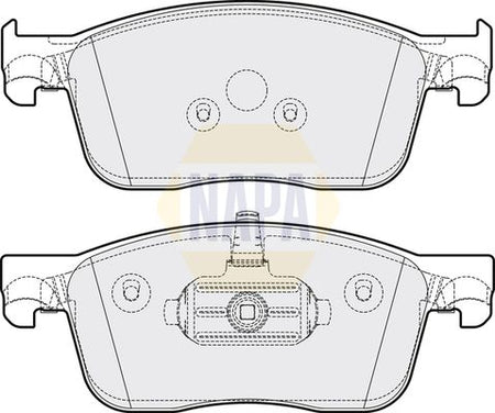 Napa NBP1052 Brake Pad Set, disc brake - 1