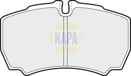 Napa NBP1054 Brake Pad Set, disc brake - 1