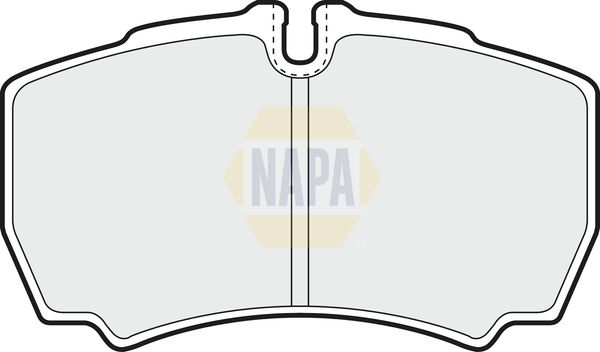 Napa NBP1054 Brake Pad Set, disc brake - 1