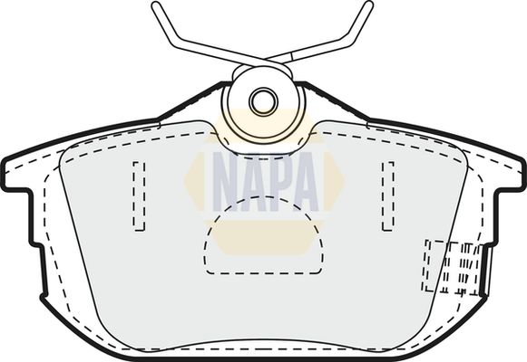 Napa NBP1056 Brake Pad Set, disc brake - 1