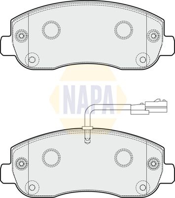 Napa NBP1068 Brake Pad Set, disc brake - 1