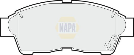 Napa NBP1076 Brake Pad Set, disc brake - 1