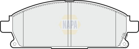 Napa NBP1087 Brake Pad Set, disc brake - 1