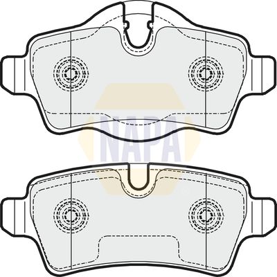 Napa NBP1088 Brake Pad Set, disc brake - 1