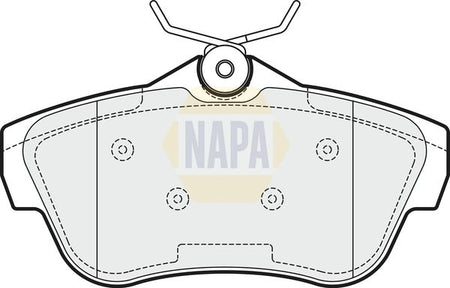 Napa NBP1094 Brake Pad Set, disc brake - 1